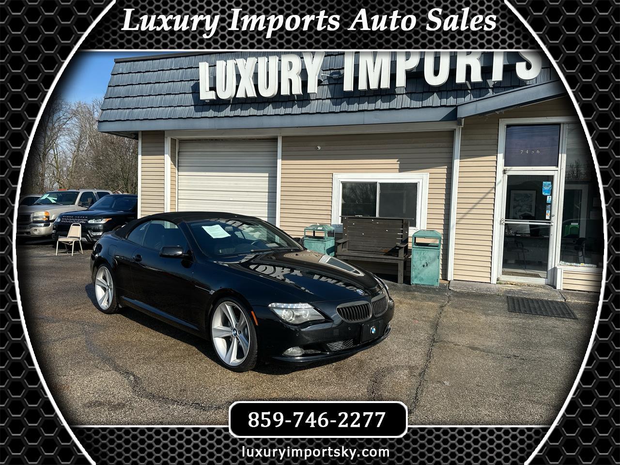 2008 BMW 6 Series 2dr Conv 650i