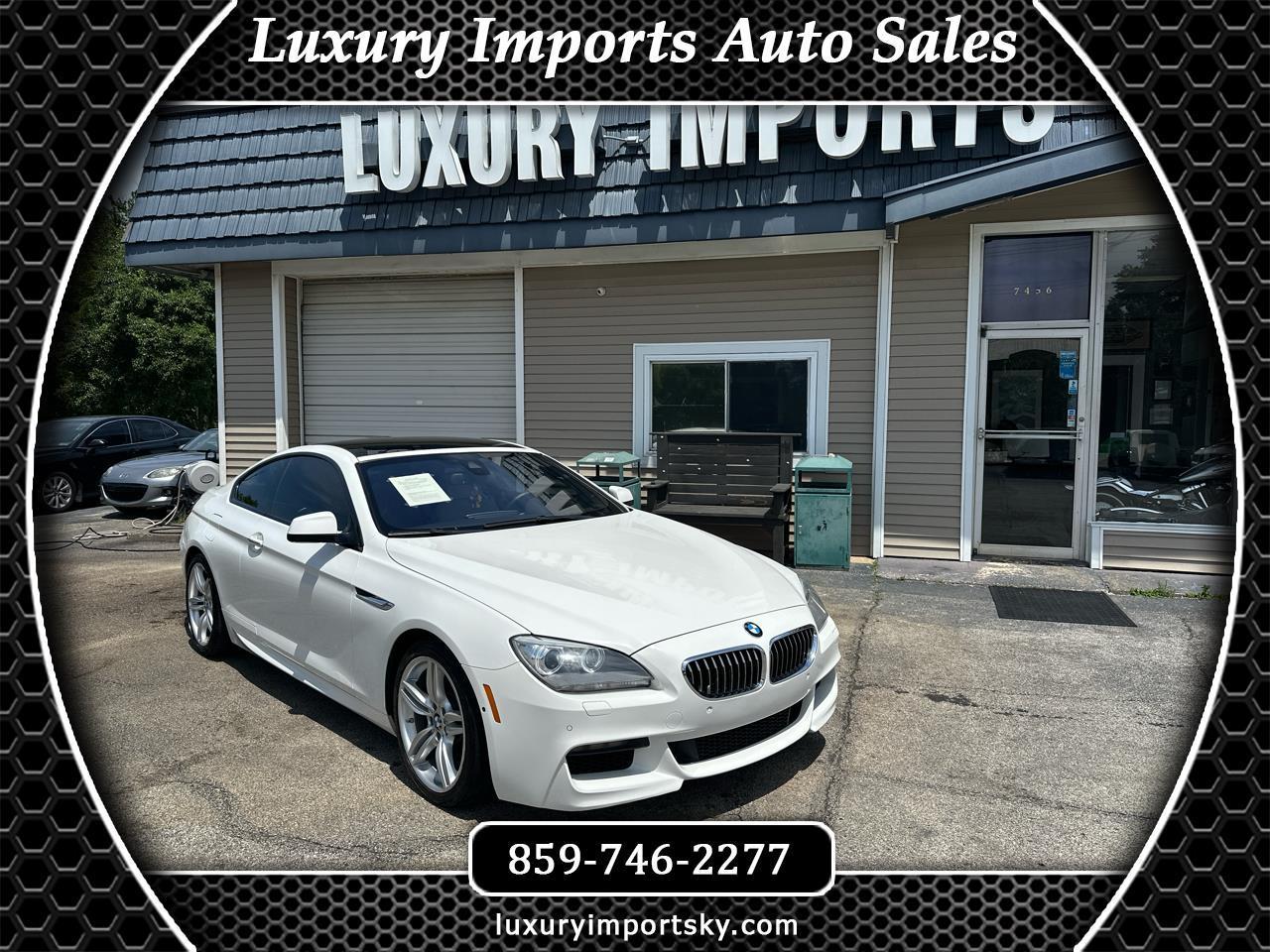 2013 BMW 6 Series 2dr Cpe 640i
