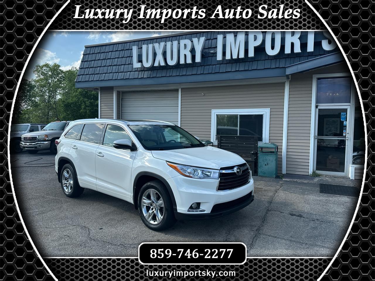Toyota Highlander AWD 4dr V6 Limited (Natl) 2015