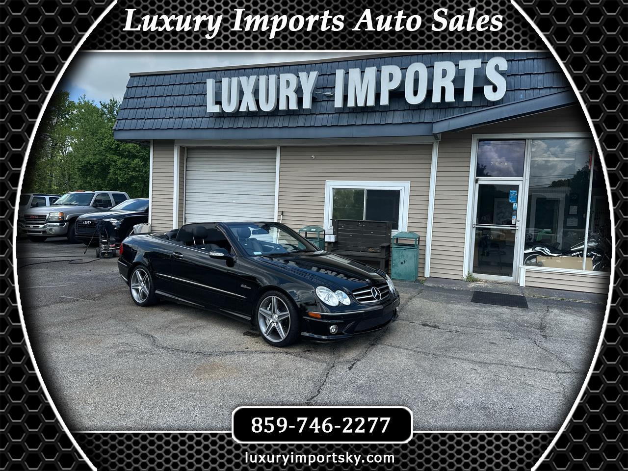 Mercedes-Benz CLK-Class 2dr Cabriolet 6.3L AMG 2008