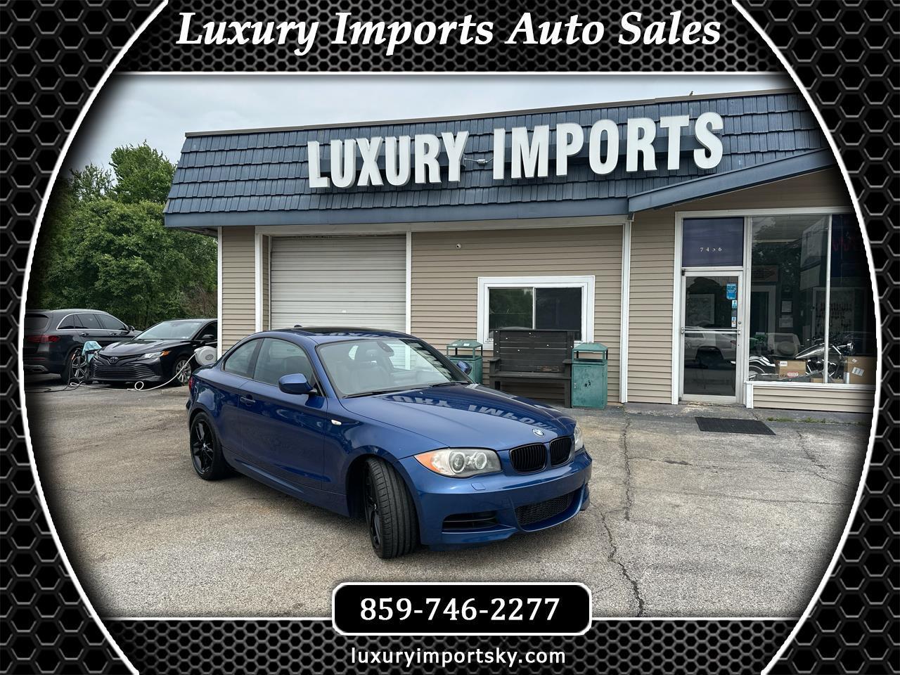 2011 BMW 1 Series 2dr Cpe 135i