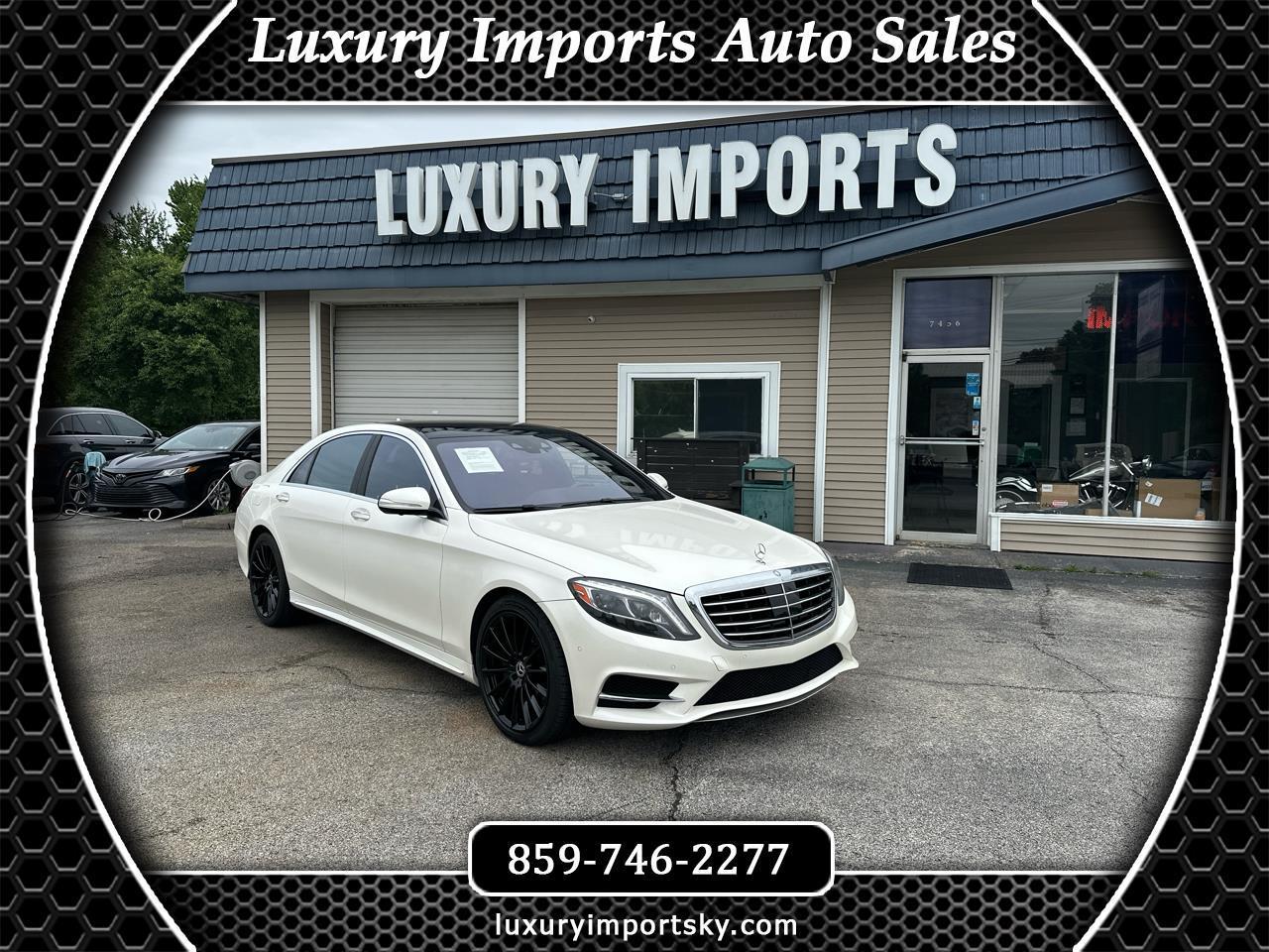 2015 Mercedes-Benz S-Class 4dr Sdn S 550 4MATIC