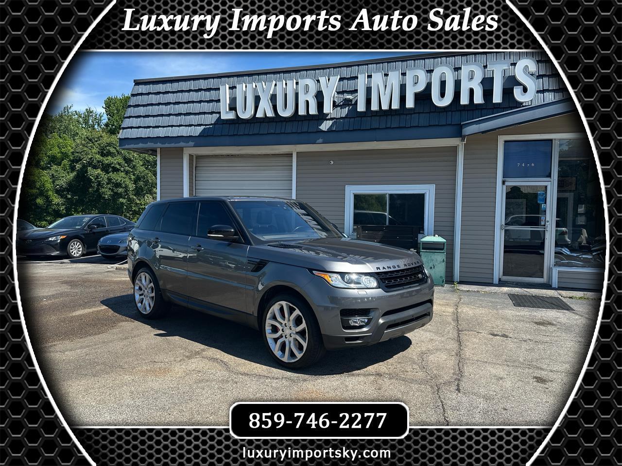 2017 Land Rover Range Rover Sport V8 Supercharged
