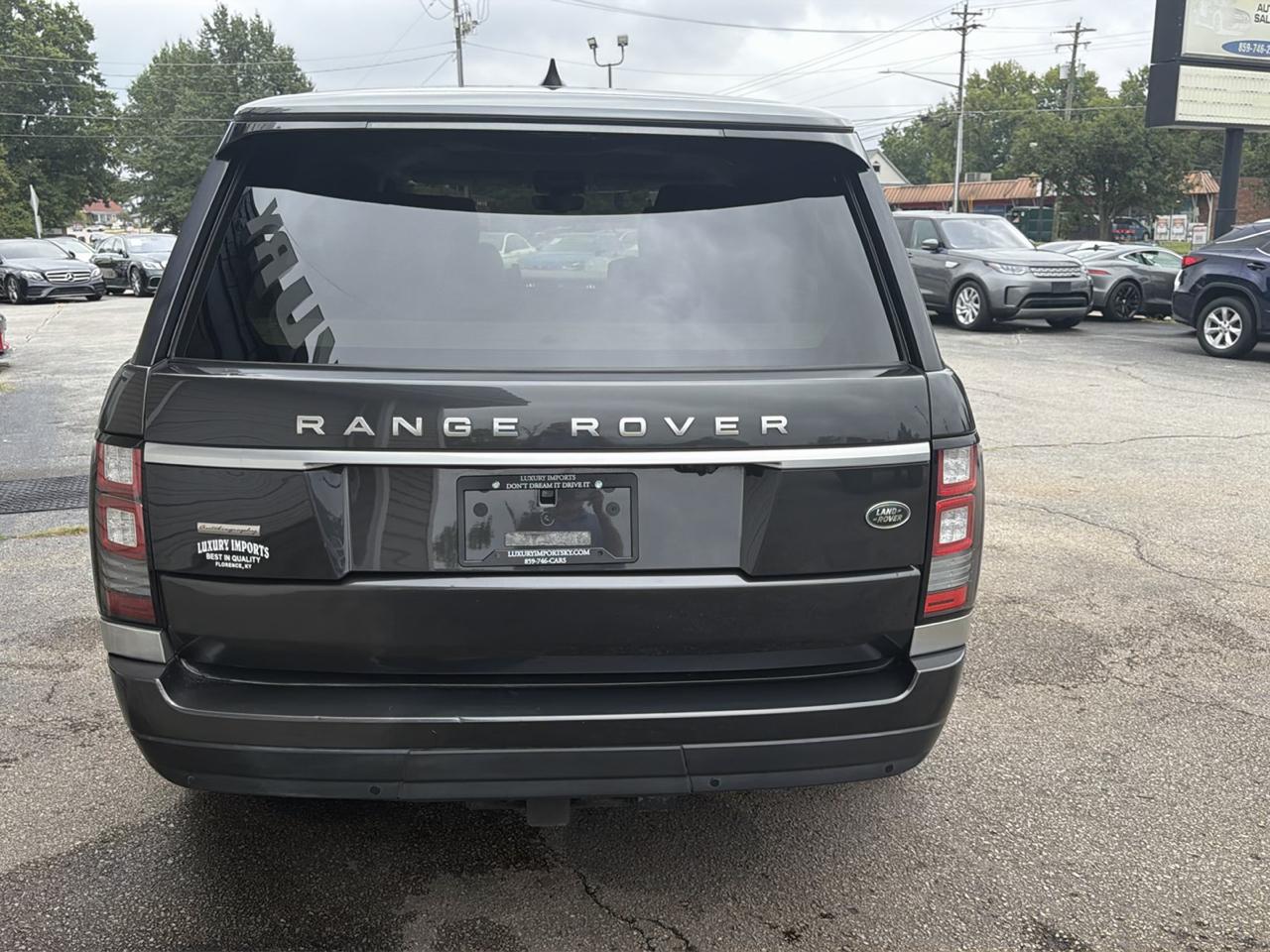Land Rover Range Rover V8 Supercharged Autobiography LWB 2017
