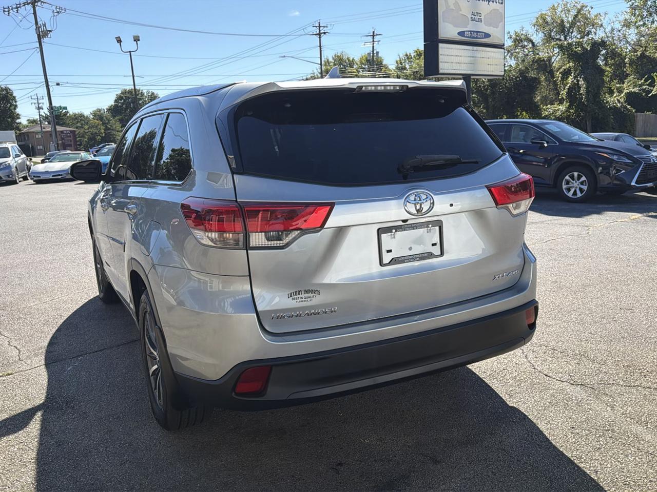 Toyota Highlander XLE V6 AWD (Natl) 2018