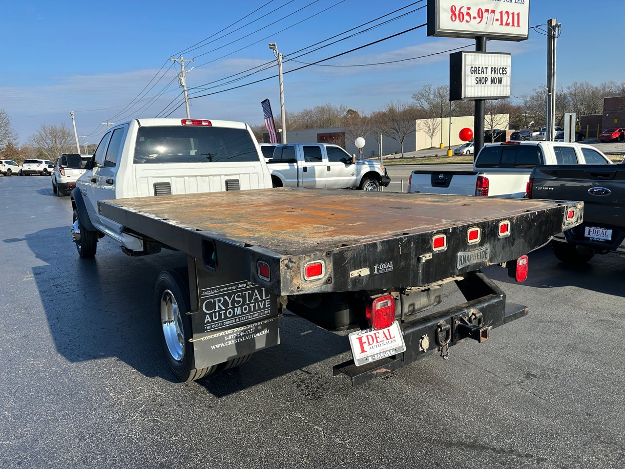 RAM 5500 4WD Crew Cab 197" WB 84" CA Tradesman 2016