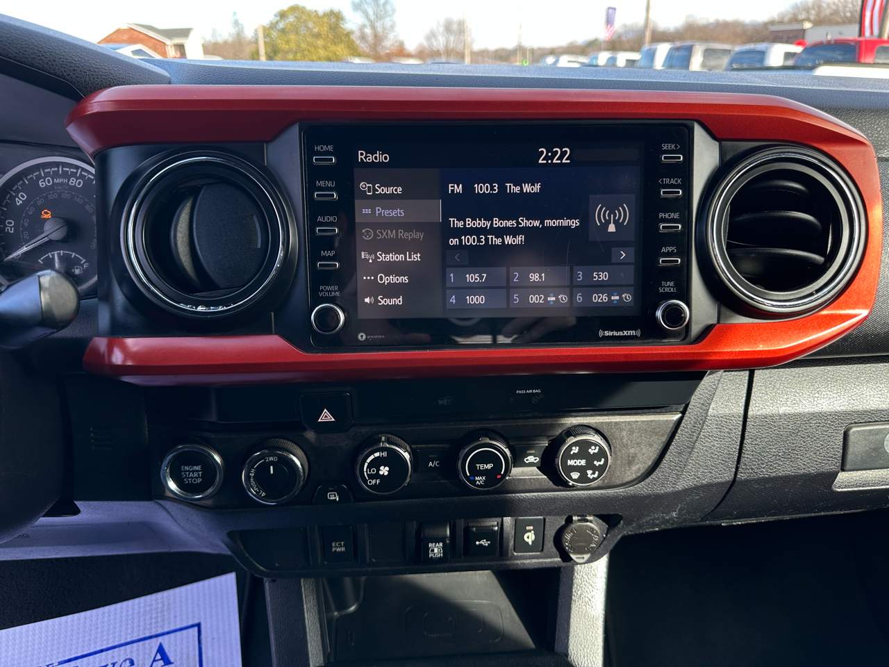 Toyota Tacoma 4WD TRD Off Road Double Cab 5' Bed V6 AT (Natl) 2020