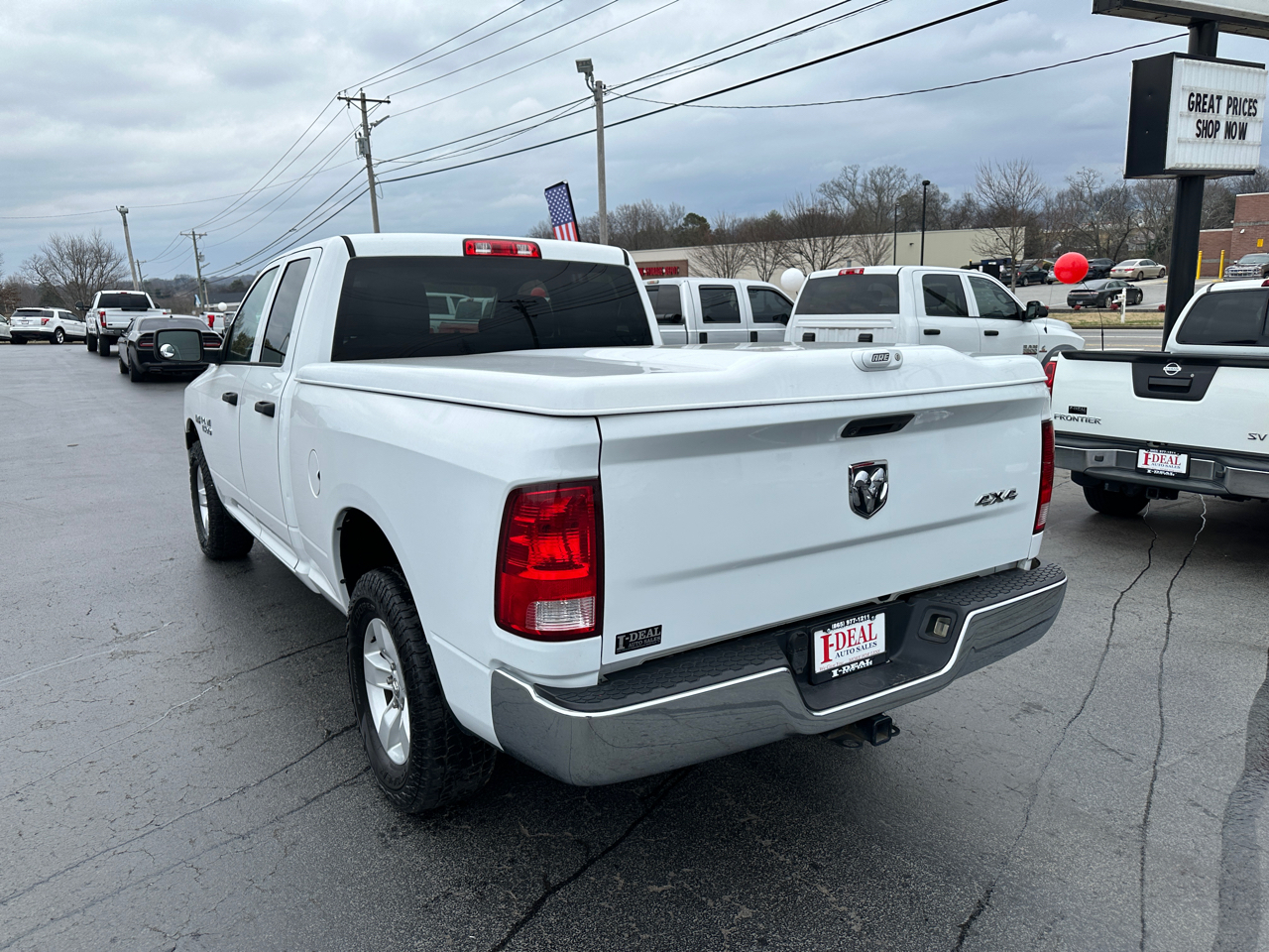 RAM 1500 Tradesman 4x4 Quad Cab 6'4" Box 2018
