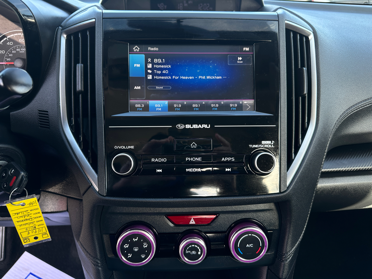 Subaru Impreza 2.0i 4-door CVT 2019