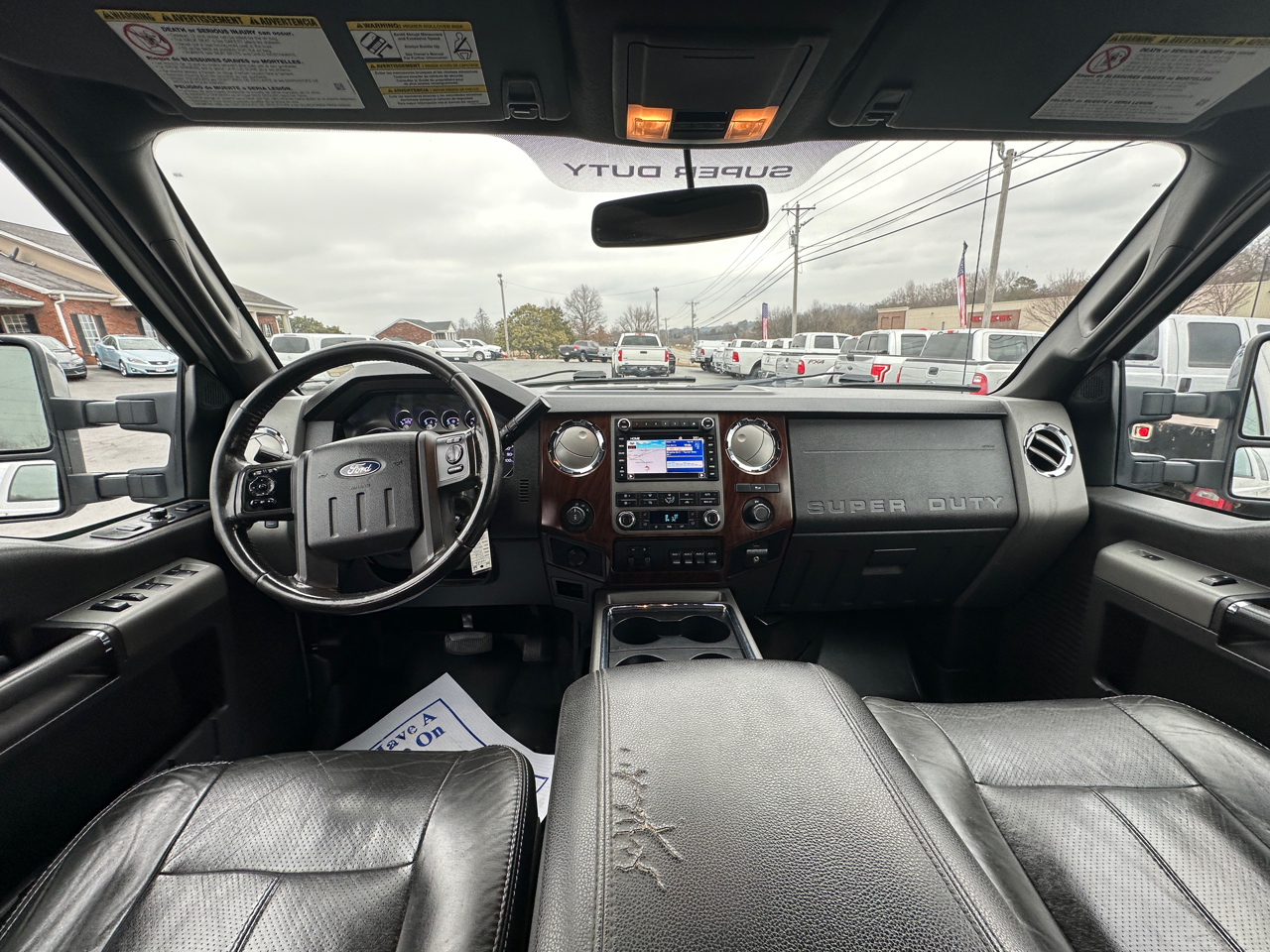 Ford Super Duty F-350 SRW 4WD Crew Cab 156" Lariat 2011