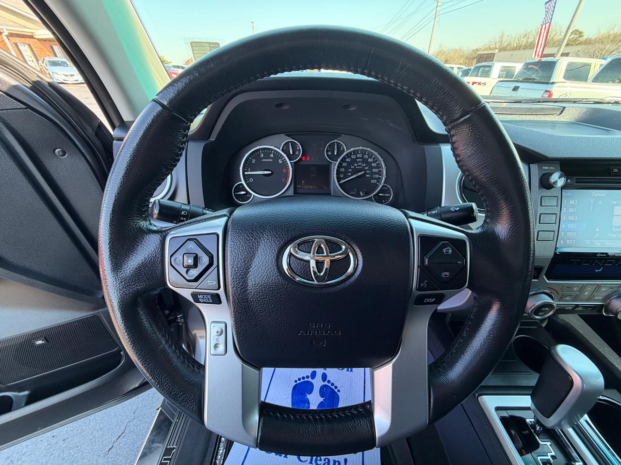 Toyota Tundra 4WD Truck CrewMax 5.7L FFV V8 6-Spd AT Platinum (Natl) 2016