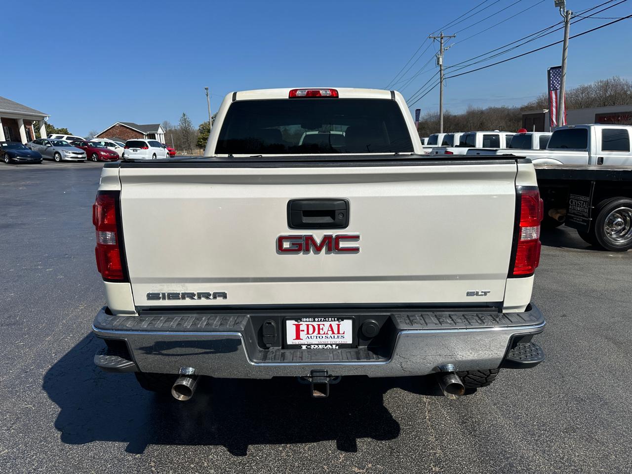 GMC Sierra 1500 4WD Crew Cab 143.5" SLT 2015