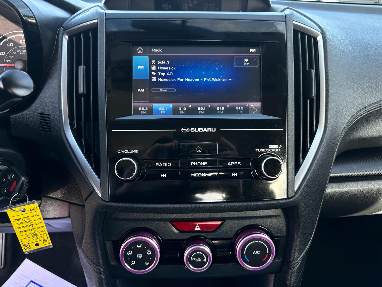 Subaru Impreza 2.0i 4-door CVT 2019