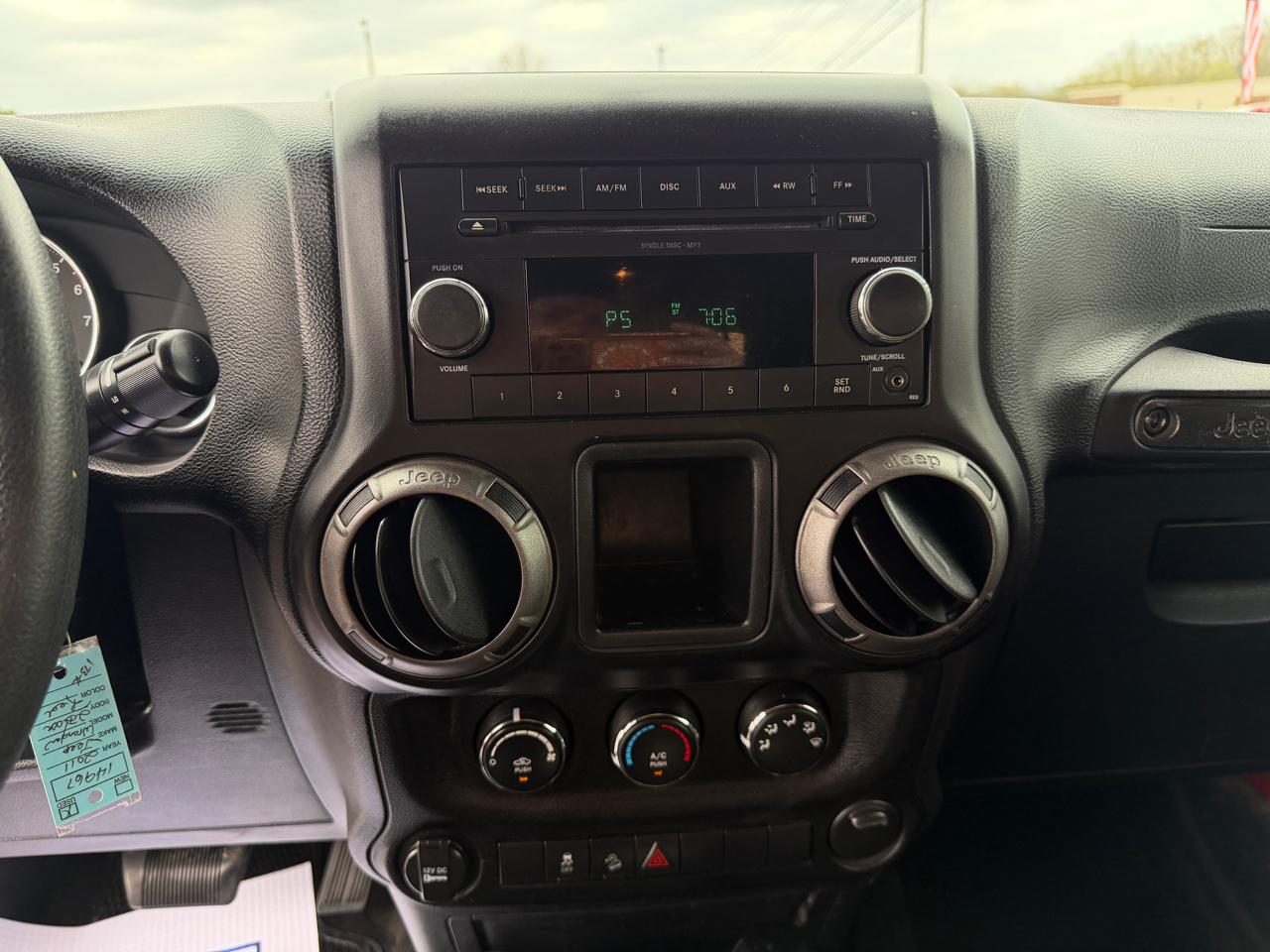 Jeep Wrangler 4WD 2dr Sport 2011