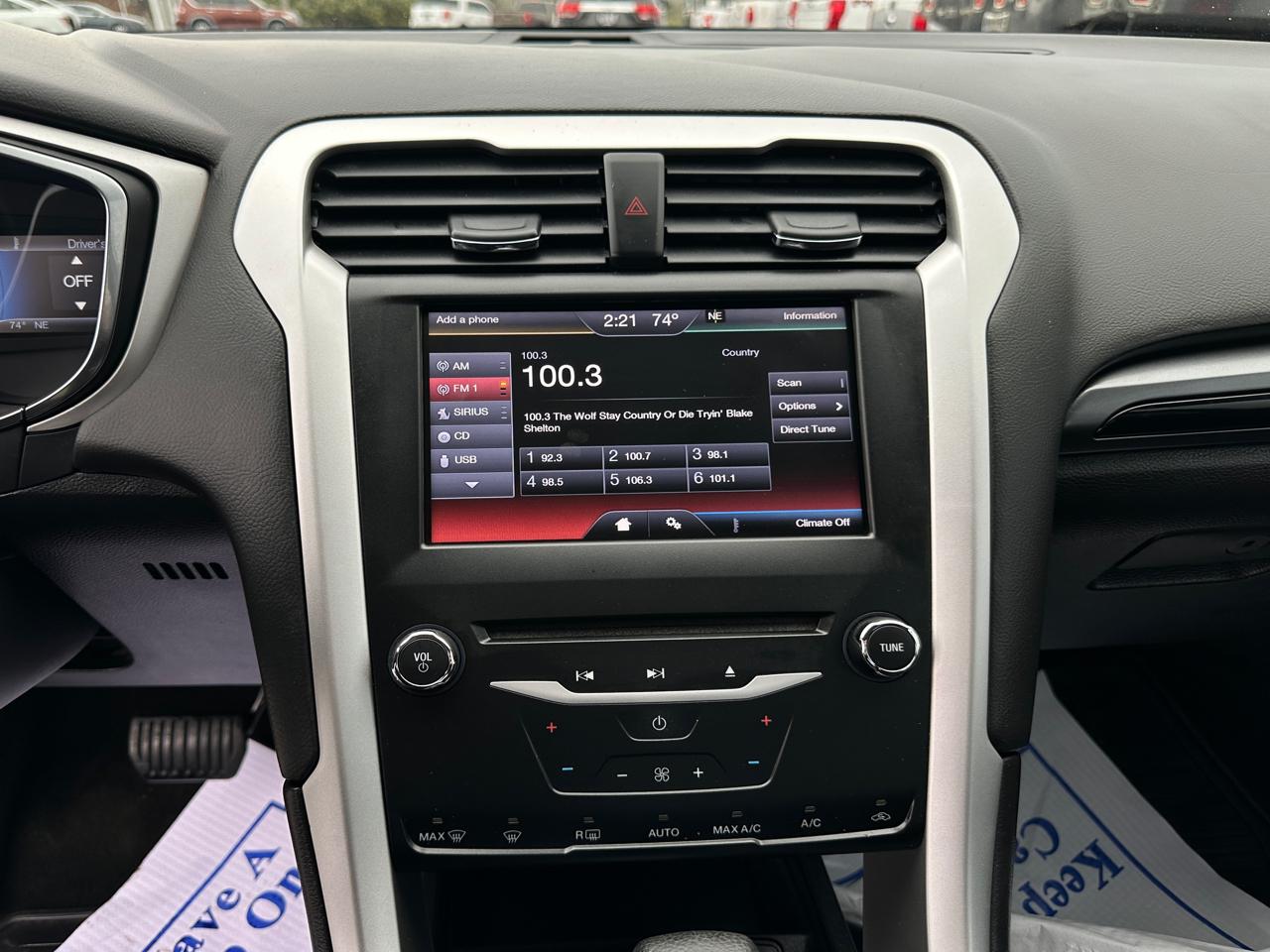 Ford Fusion 4dr Sdn SE FWD 2014