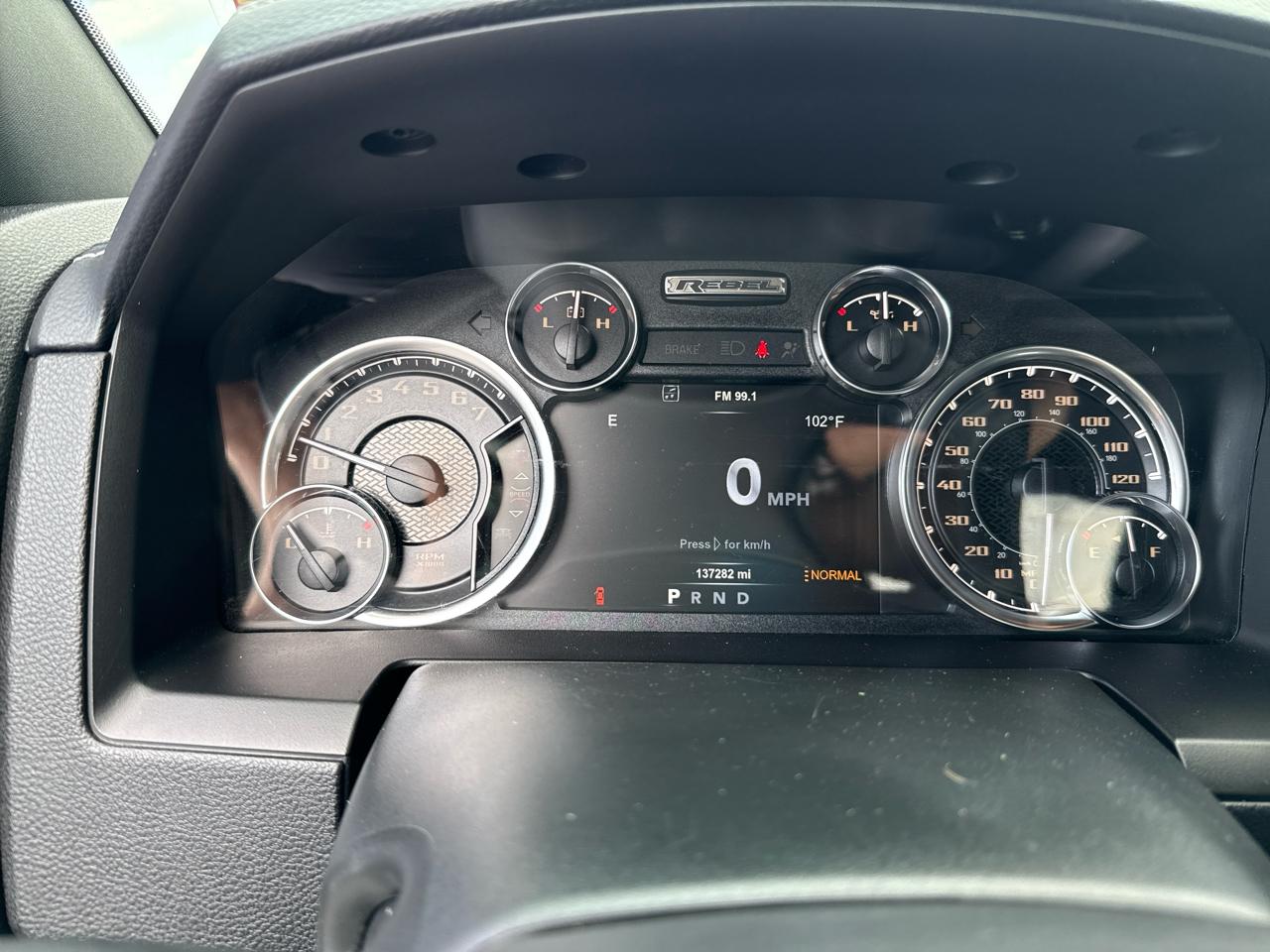 RAM 1500 Rebel 4x4 Crew Cab 5'7" Box 2017