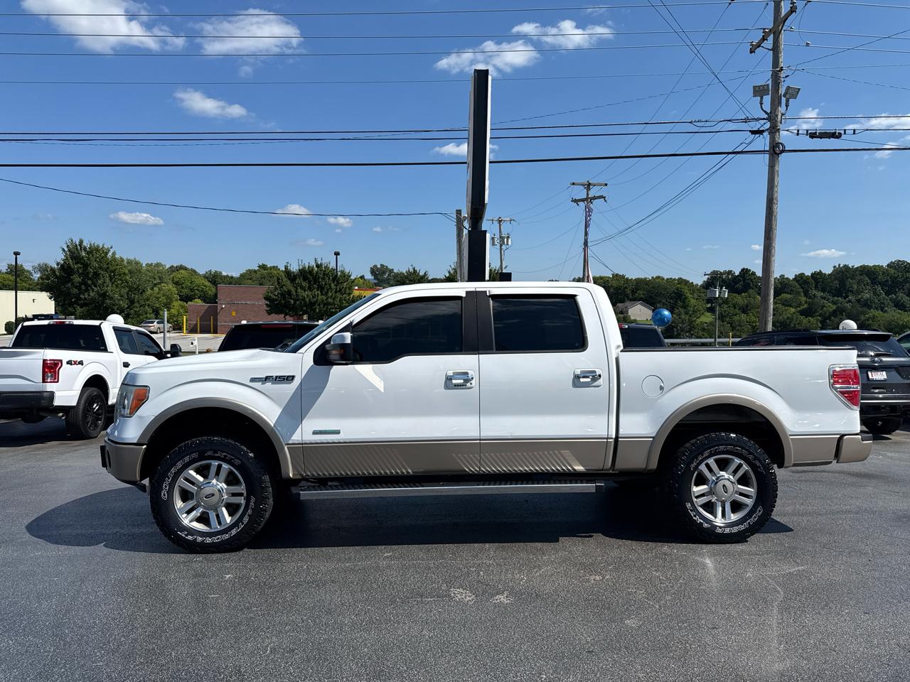 Ford F-150 4WD SuperCrew 145" Platinum 2012