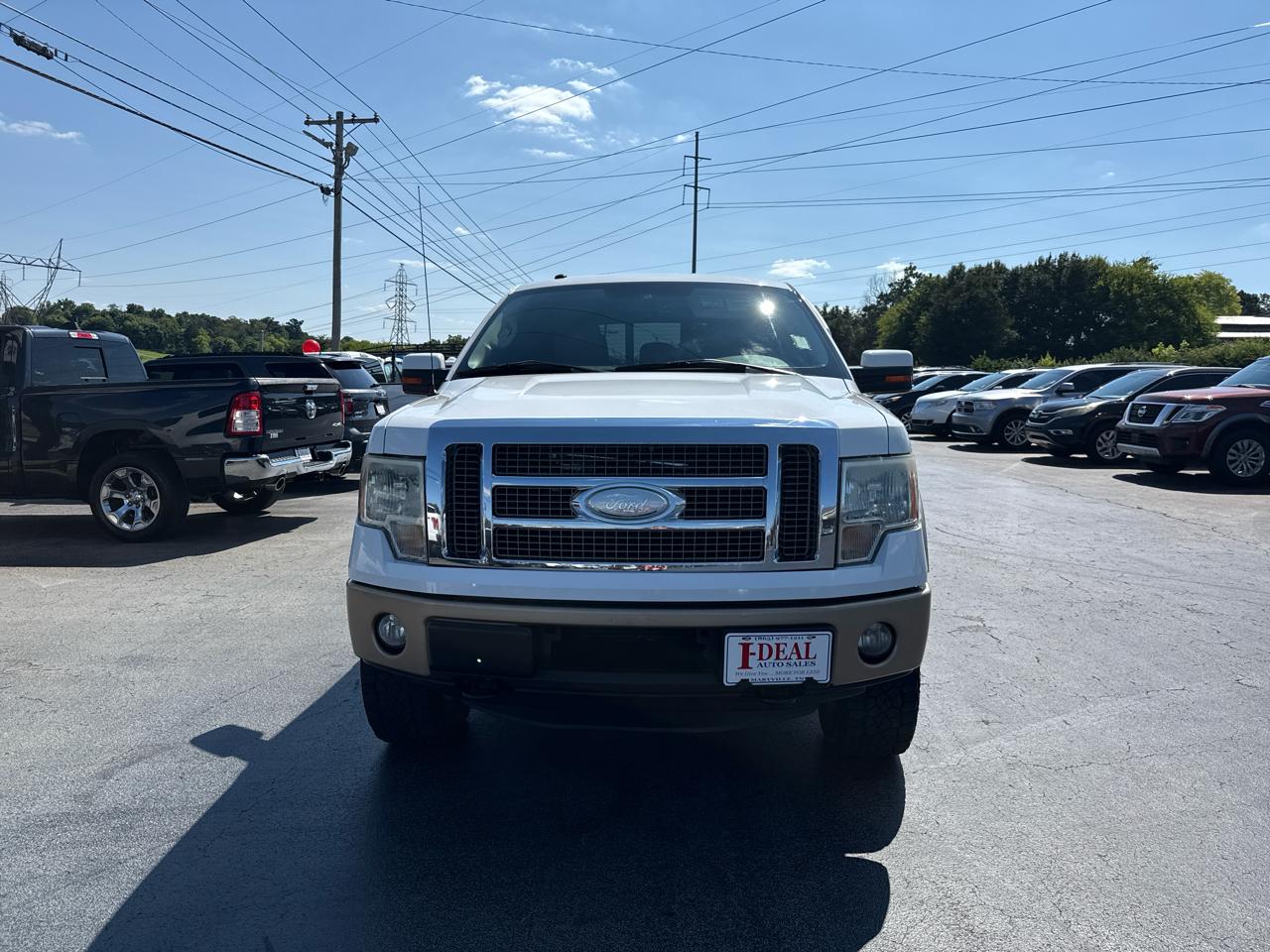 Ford F-150 4WD SuperCrew 145" Platinum 2012