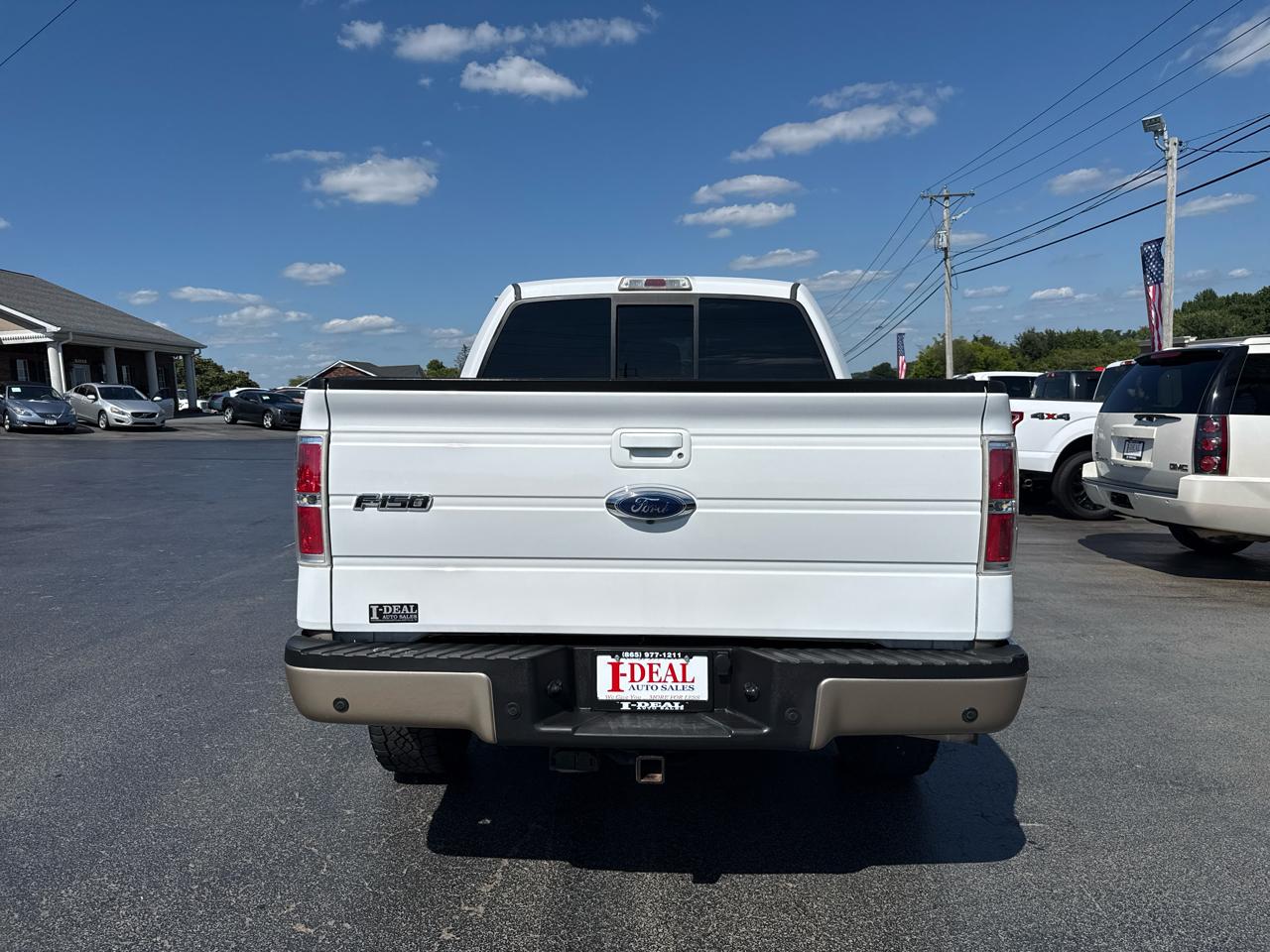 Ford F-150 4WD SuperCrew 145" Platinum 2012