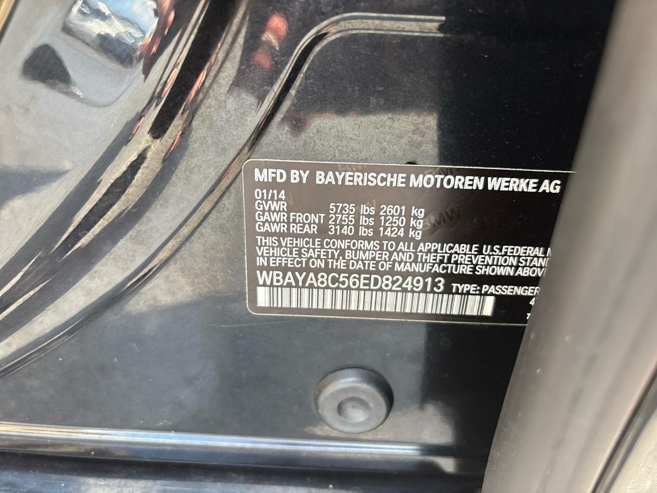 BMW 7 Series 4dr Sdn ALPINA B7 SWB RWD 2014