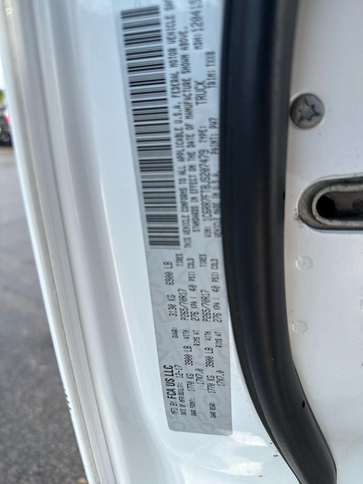 RAM 1500 Tradesman 4x4 Quad Cab 6'4" Box 2018
