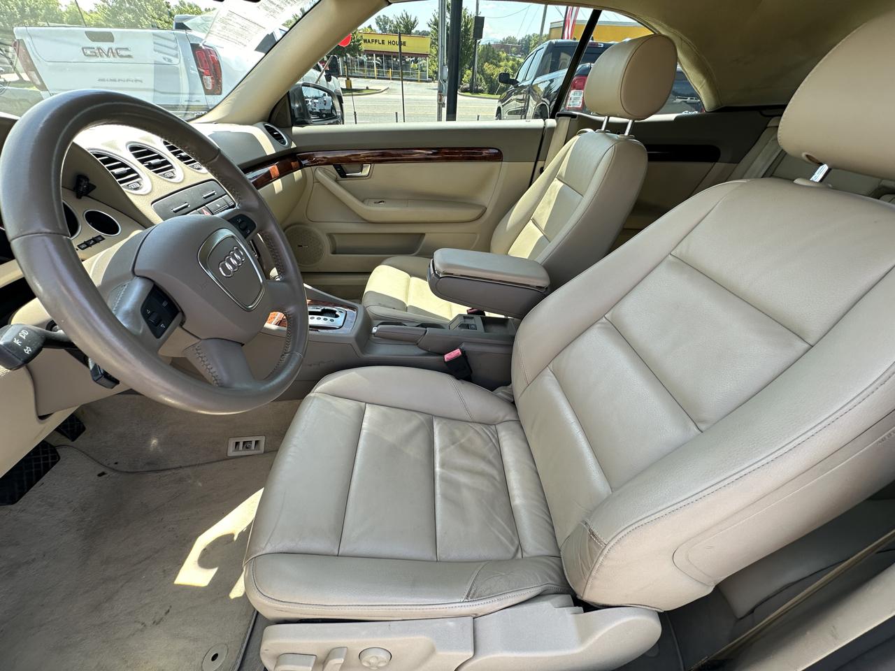 Audi A4 2dr Cabriolet CVT 2.0T FrontTrak *Ltd Avail* 2009