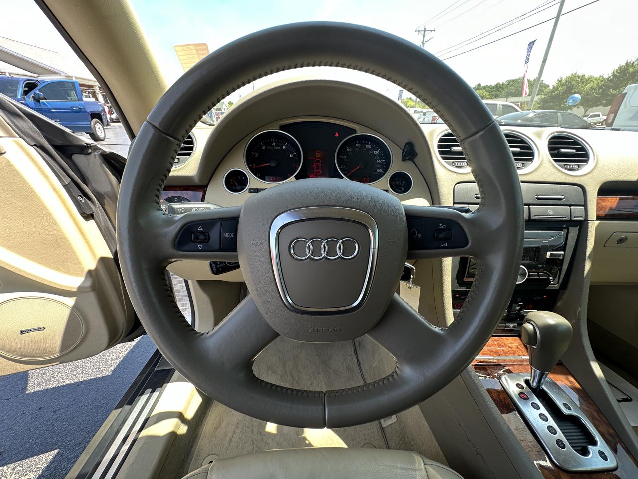 Audi A4 2dr Cabriolet CVT 2.0T FrontTrak *Ltd Avail* 2009