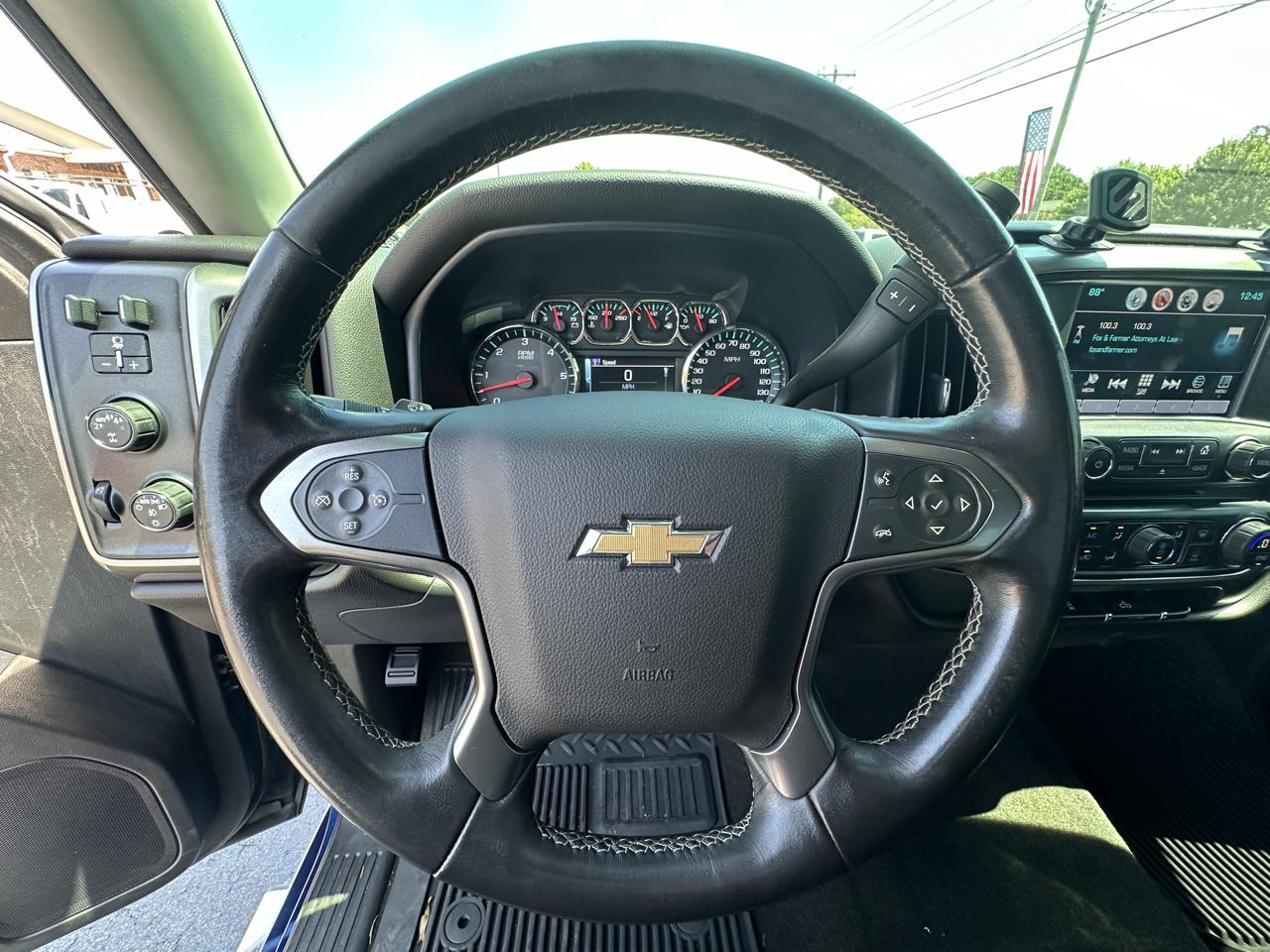 Chevrolet Silverado 1500 4WD Double Cab 143.5" LT w/1LT 2017