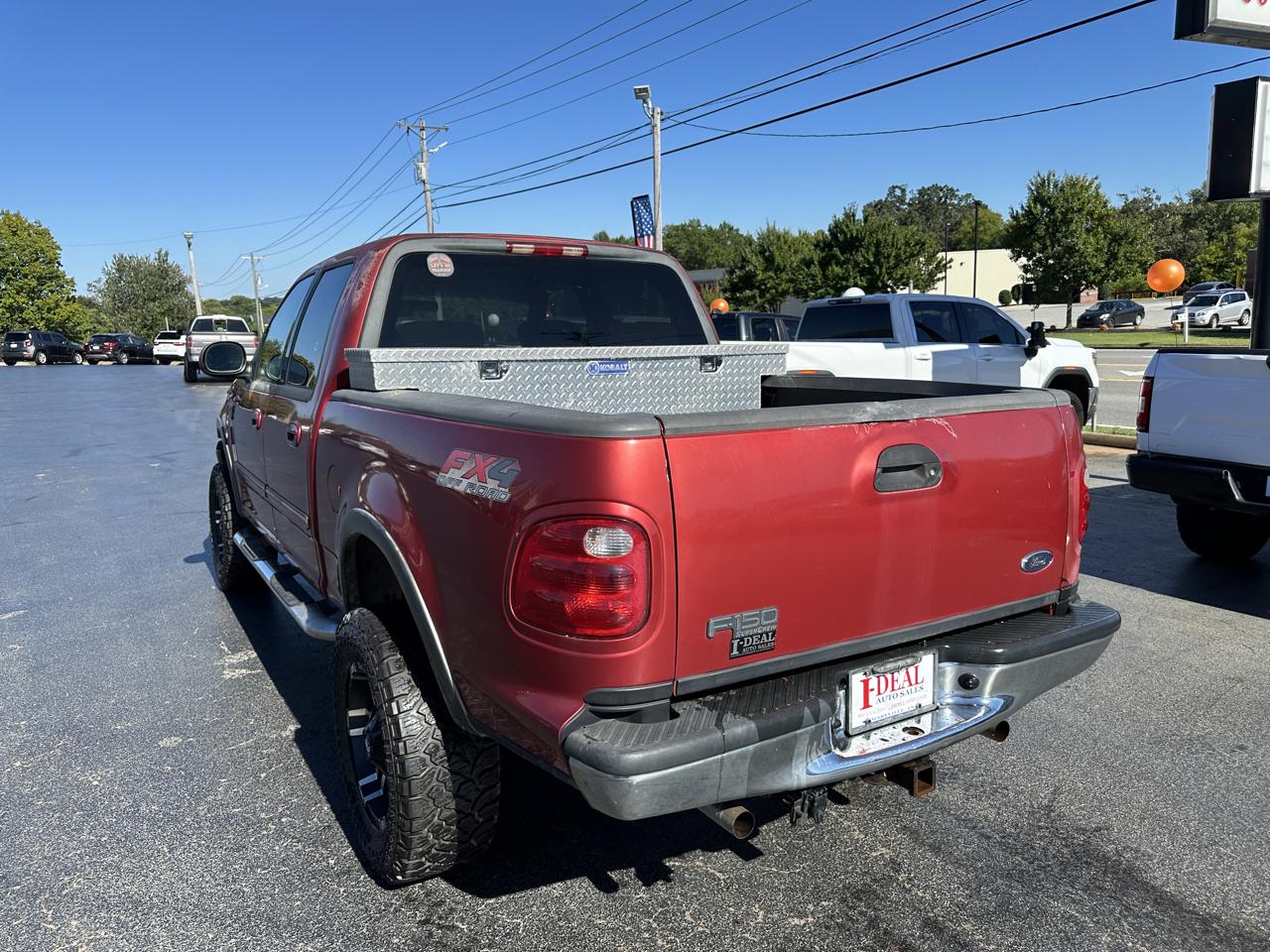 Ford F-150 SuperCrew 139" XLT 4WD 2002