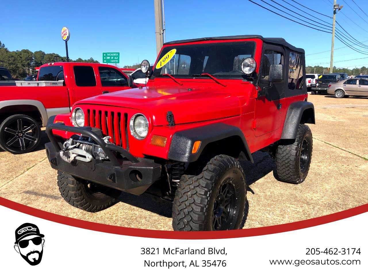 Used 1997 Jeep Wrangler 2dr SE for Sale in Northport AL 35473 Geos Autos