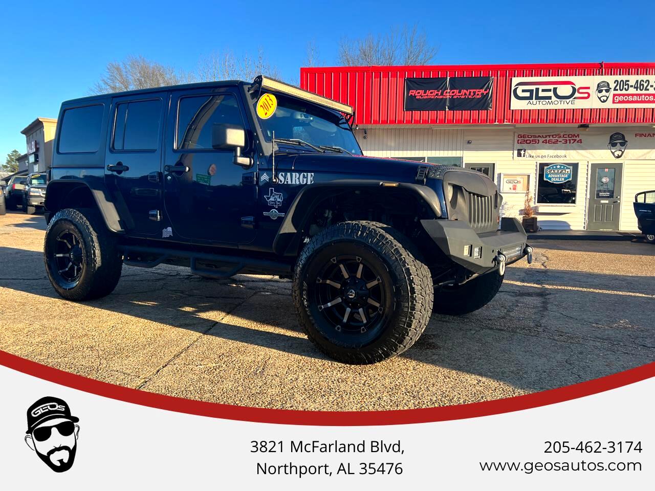 Used 2013 Jeep Wrangler Unlimited 4WD 4dr Freedom Edition *Ltd Avail* for  Sale in Northport AL 35473 Geos Autos