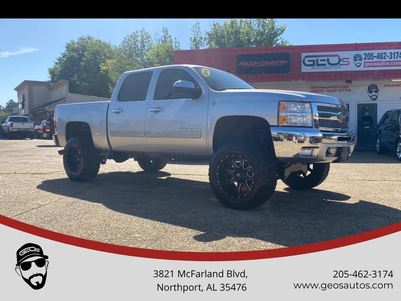 Used 2012 Chevrolet Silverado 1500 4WD Crew Cab 143.5" LT for Sale in