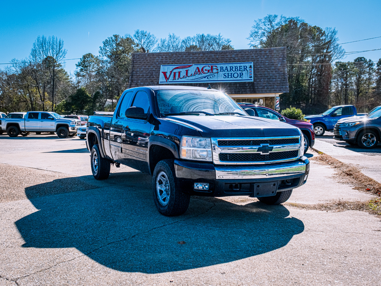 Chevrolet Silverado 1500 4WD Ext Cab 143.5" LT w/1LT 2007