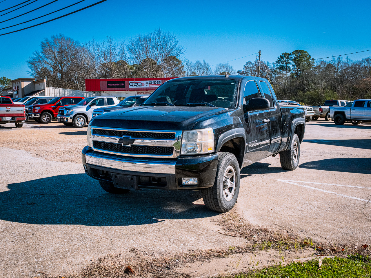 Chevrolet Silverado 1500 4WD Ext Cab 143.5" LT w/1LT 2007