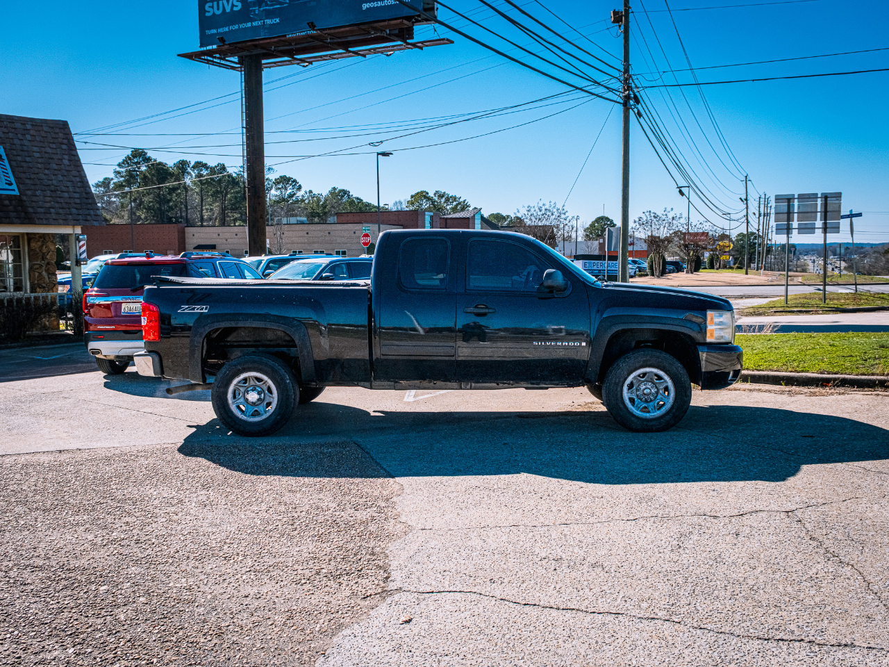 Chevrolet Silverado 1500 4WD Ext Cab 143.5" LT w/1LT 2007
