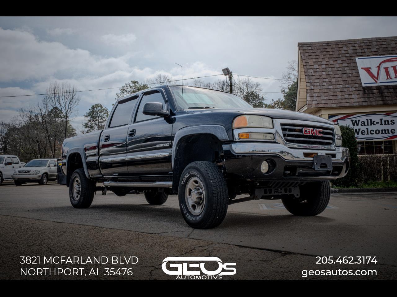 GMC Sierra 2500 Crew Cab Crew Cab 153.0" WB 4WD SLE 2004