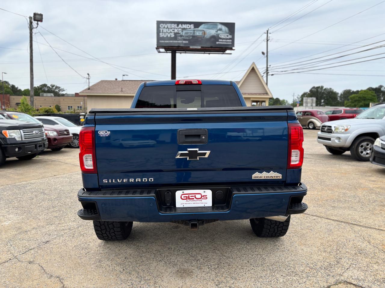 Chevrolet Silverado 1500 High Country Crew Cab Short Box 4WD 2016