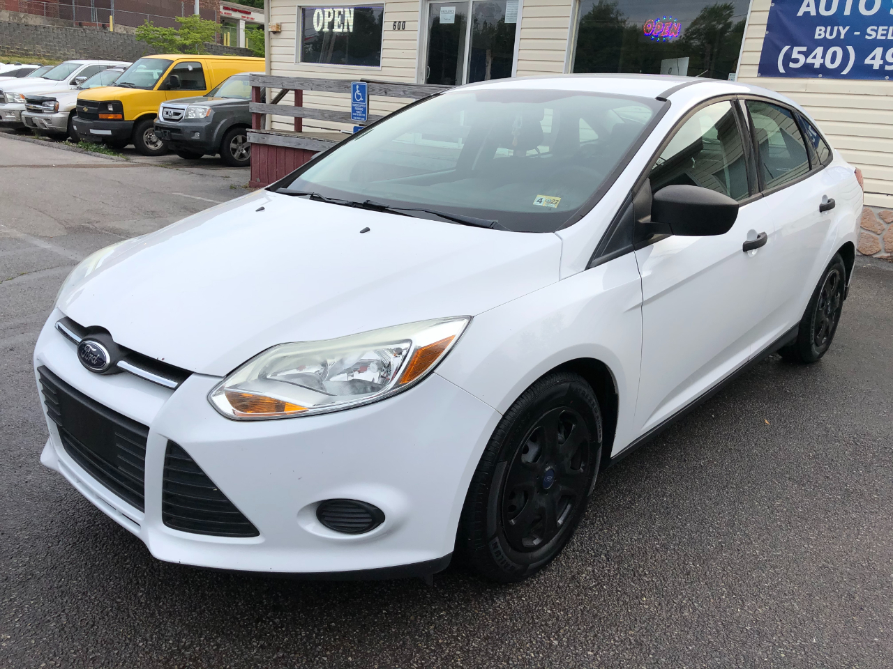 Used 2012 Ford Focus S Sedan for Sale in Christiansburg VA 24073 Blacksburg Auto Sales LLC