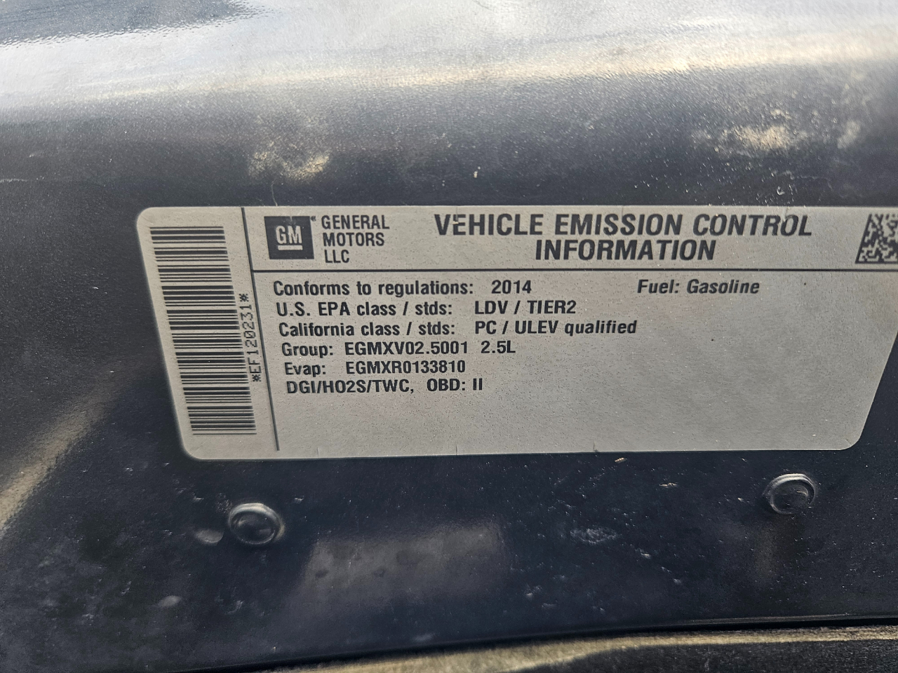 Chevrolet Malibu LS 2014 Chevrolet Malibu LS 2014