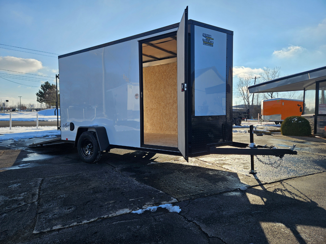 2026 Pace American KP-DX7212-030 Extra height, Extended Tongue