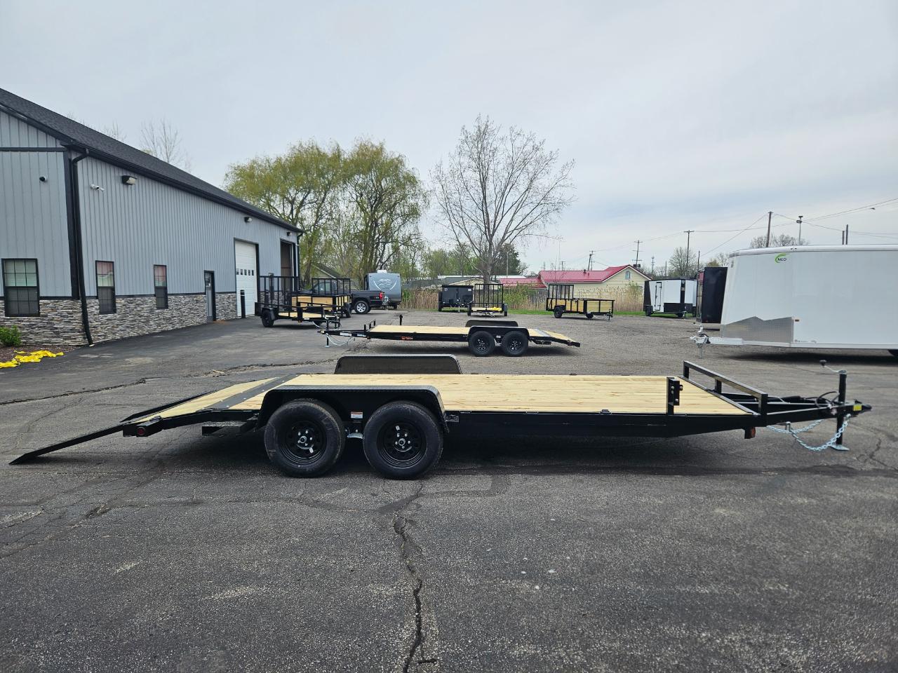 2027 Quality Steel & Aluminum Products 8318CH7K 7x18 Car Hauler