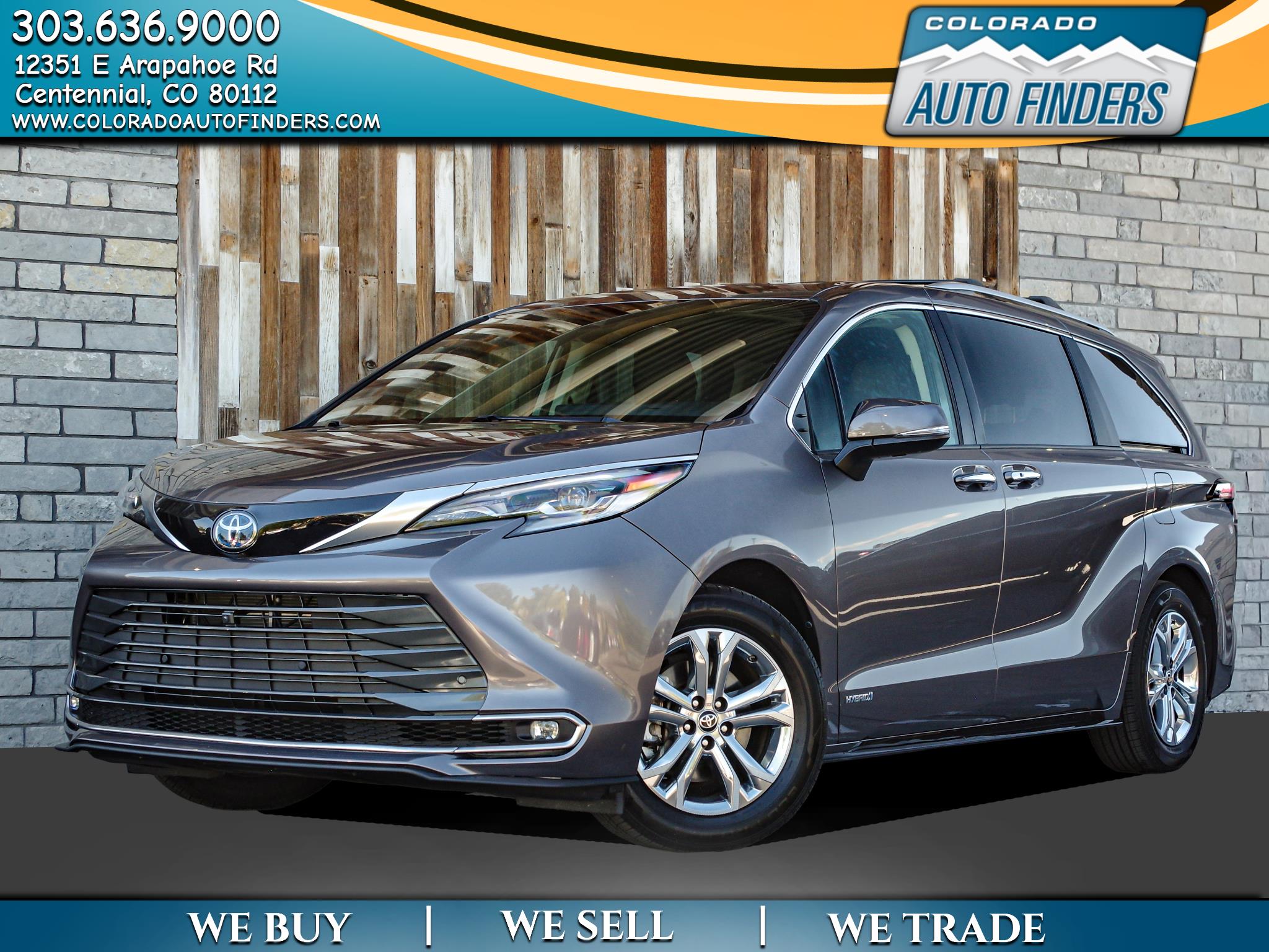 2021 Toyota Sienna Hybrid Platinum