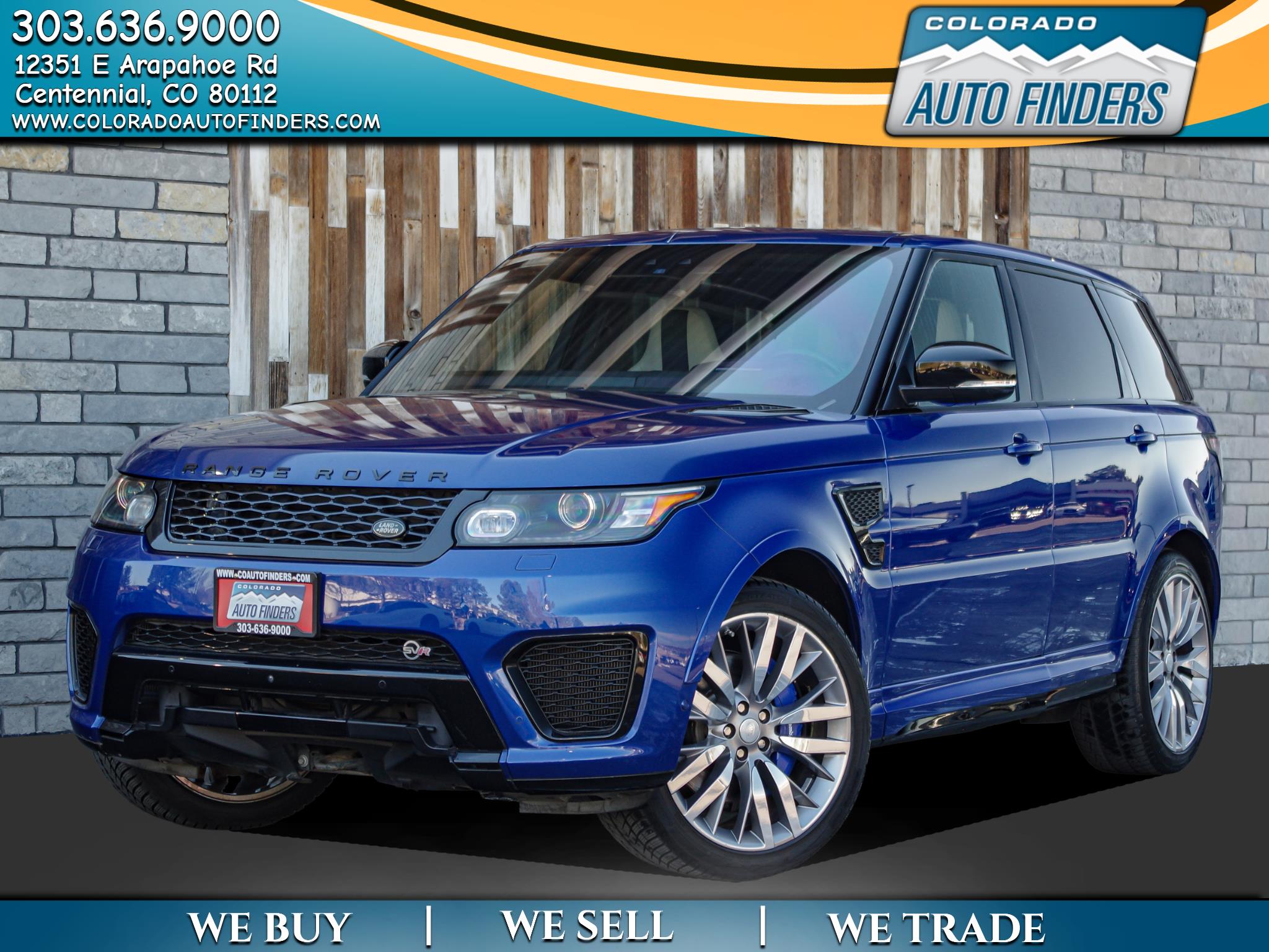 2017 Land Rover Range Rover Sport SVR