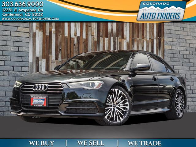Black 2018 Audi A6 Sedan All-Wheel Drive Automatic