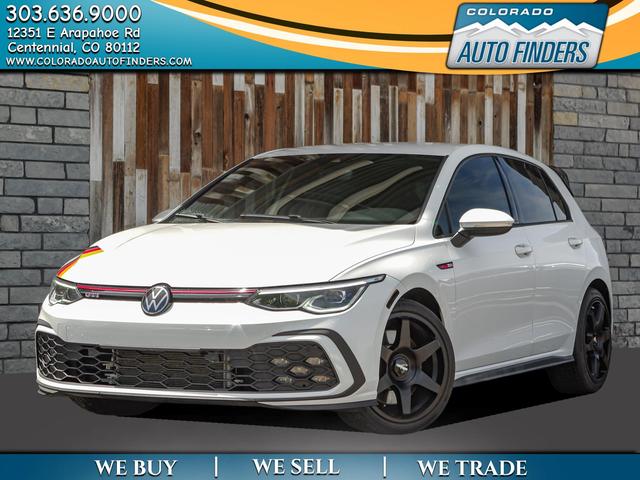 White 2024 Volkswagen Golf GTI Hatchback Automatic