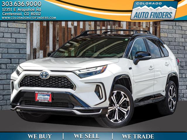 Pearl 2022 Toyota RAV4 Prime XSE AWD SUV / Crossover All-Wheel Drive Automatic