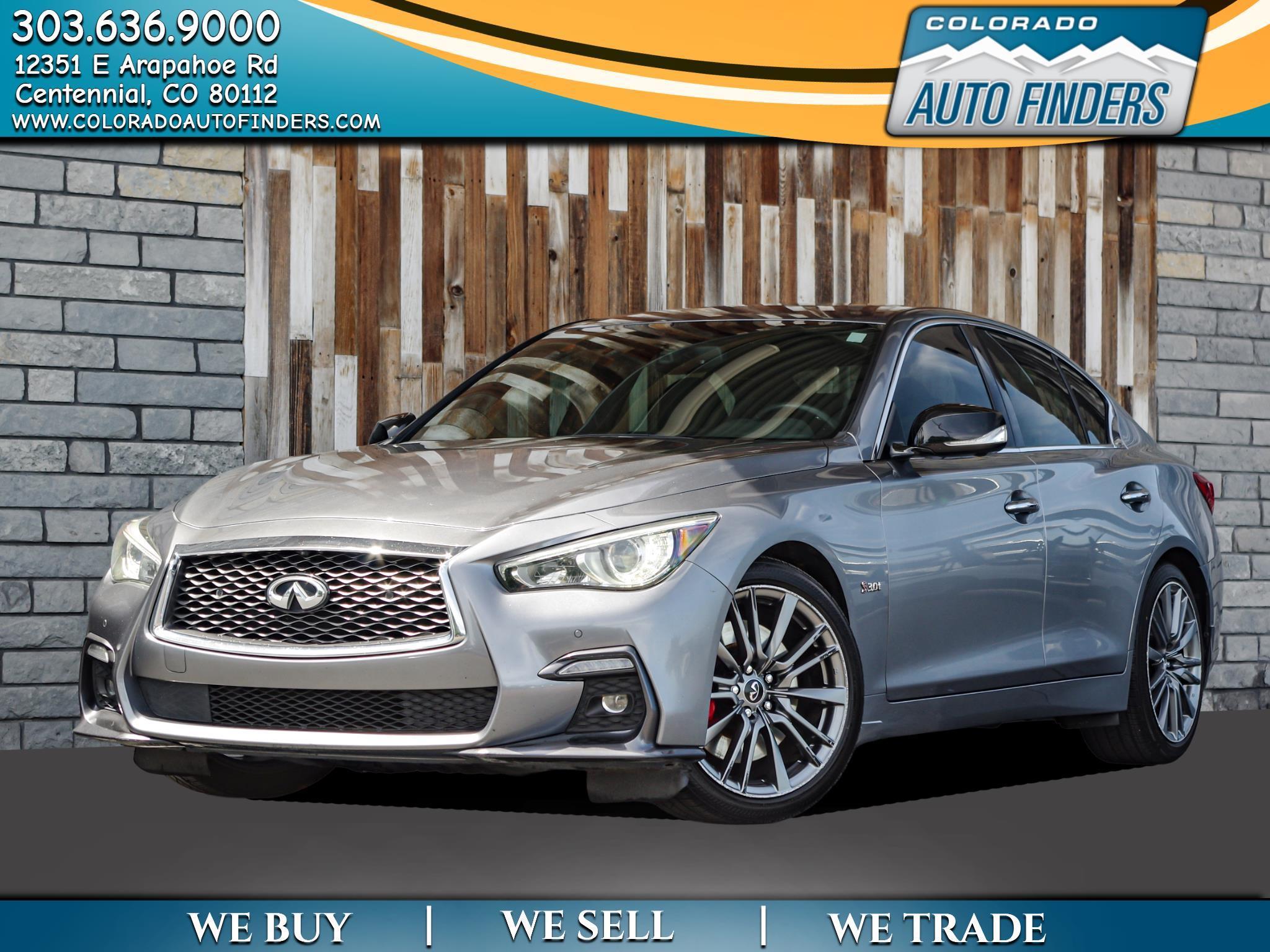 2019 Infiniti Q50 Red Sport