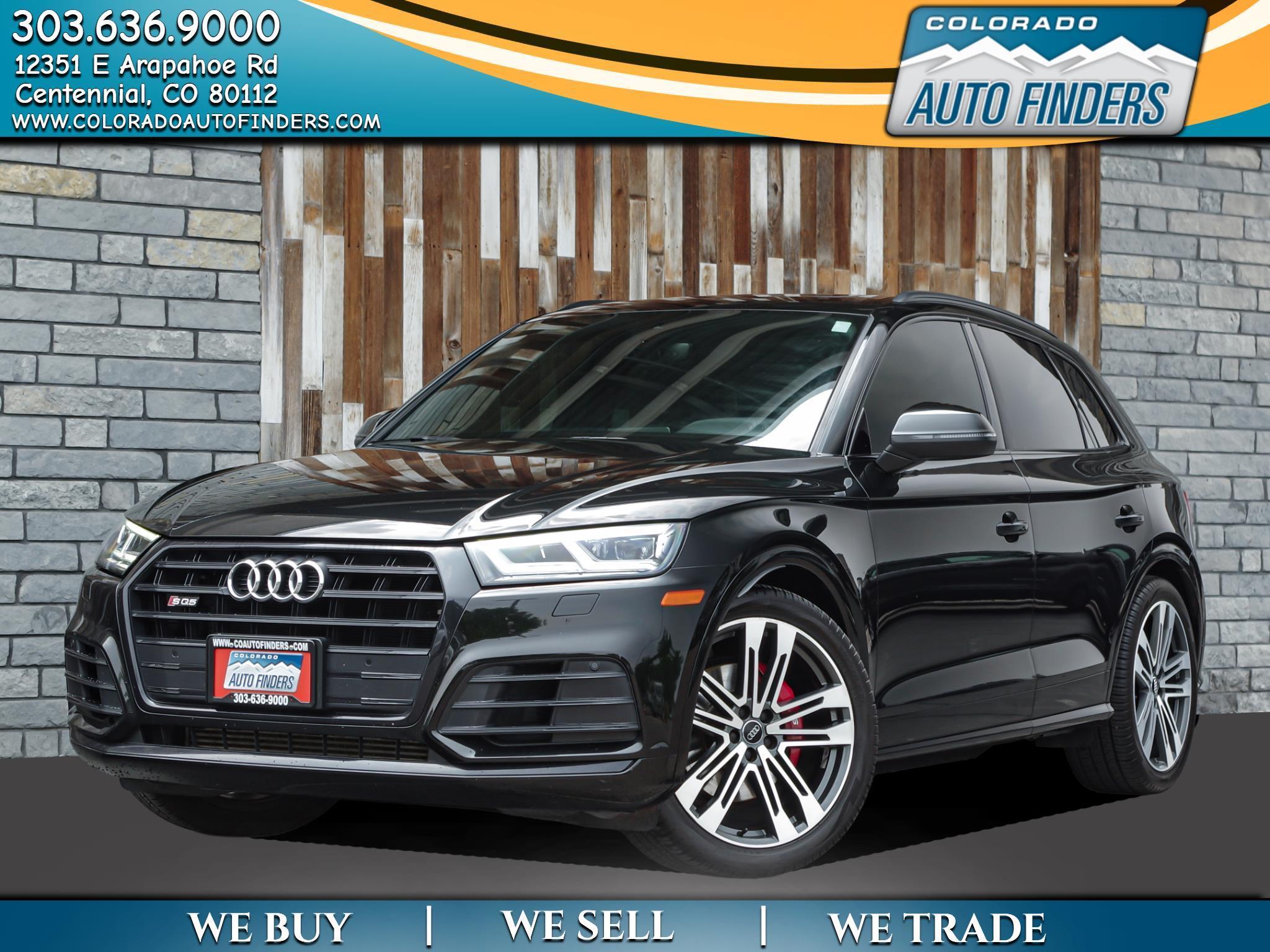 Black 2020 Audi SQ5 SUV / Crossover All-Wheel Drive Automatic