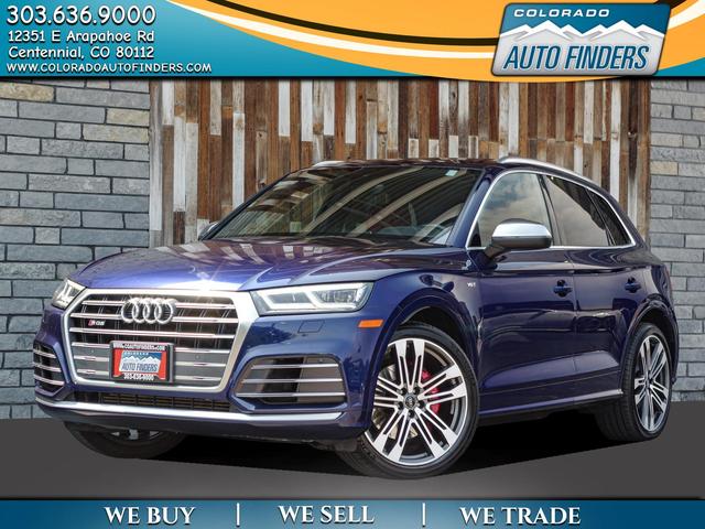 Blue 2018 Audi SQ5 SUV / Crossover All-Wheel Drive Automatic