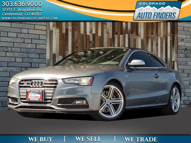 Gray 2014 Audi S5 Coupe All-Wheel Drive Automatic